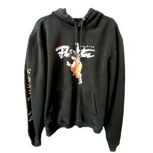 PRIMITIVE x Dragon Ball Z Goku Size Medium Anime Skate Graphic Hoodie Black